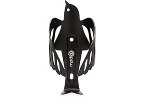 Portland Design Works Water Bottle Cage - Lightweight Water Bottle Holder for Bikes, Sparrow Cage, Black