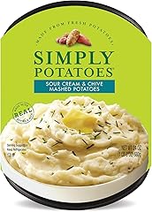 Crystal Farms Meat Simply Sour Cream and Chives Mashed Potatoes, 24 Oz