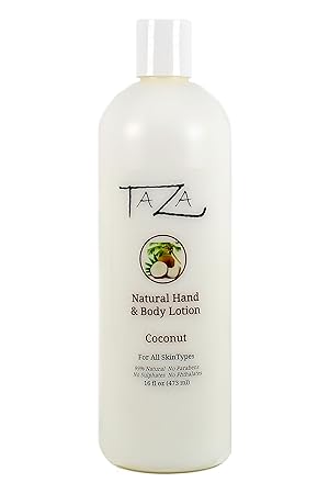 natural coconut lotion