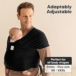 KeaBabies Baby Wrap Carrier - All in 1 Original