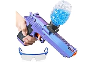 SERFIMAN Electric Splatter Blaster Automatic Splat Pellet Pistol Gun iplay Cool Shooting Game Toys for Age 15+ up Ideas