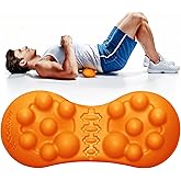 COZLOW Hip Massager for Psoas Release (Extra Firm), Sciatica & Piriformis Syndrome Pain Relief, Trigger Point Massage Tool for Hip & Lower Back Pain