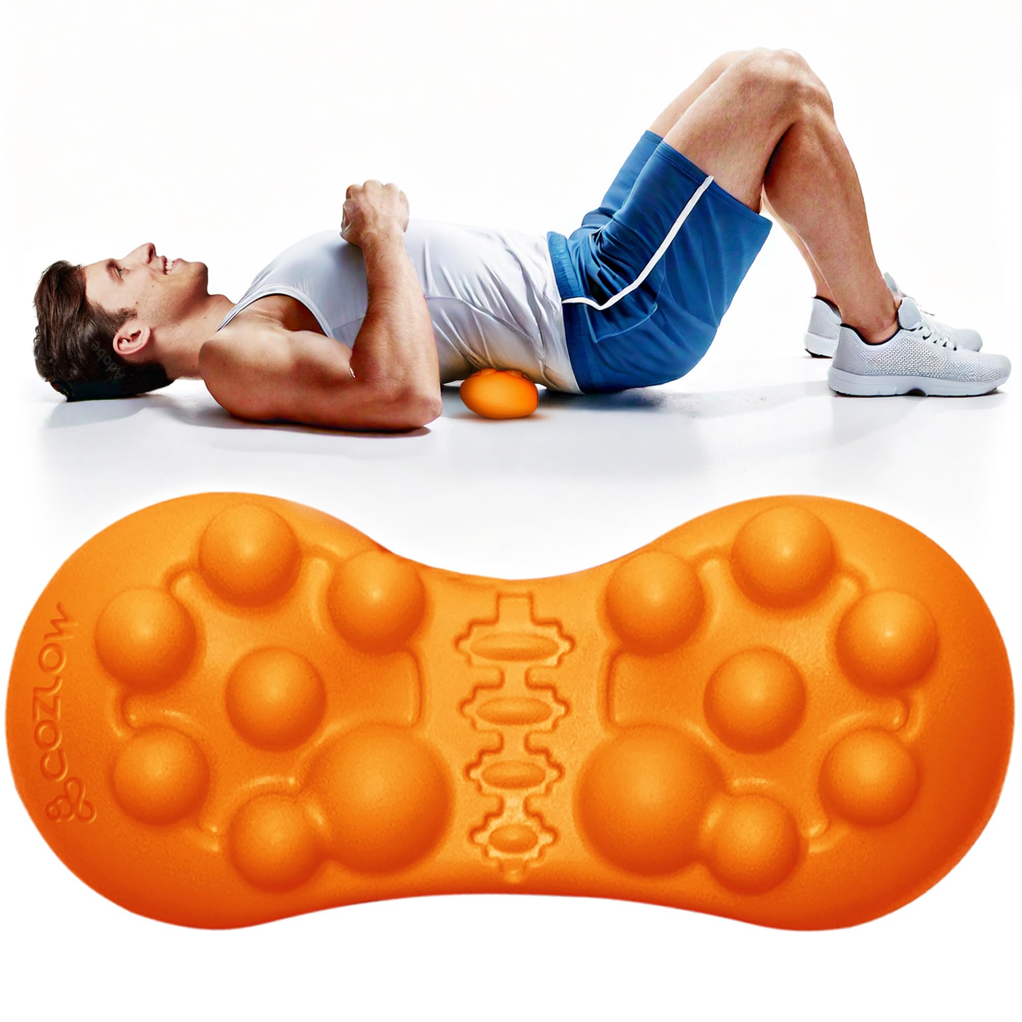 Photo 1 of COZLOW Hip Massager for Psoas Release (Extra Firm), Sciatica & Piriformis Syndrome Pain Relief, Trigger Point Massage Tool for Hip & Lower Back Pain