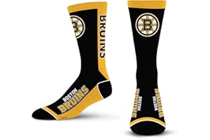 For Bare Feet MVP Crew Sock NHL Large