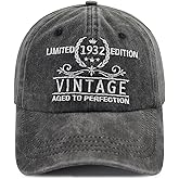 Xpayzere Limited Edition 1930 1931 1932 1933 1934 1935 1936 1937 1938 1939 Hat for Men Women, Funny Birthday Baseball Cap