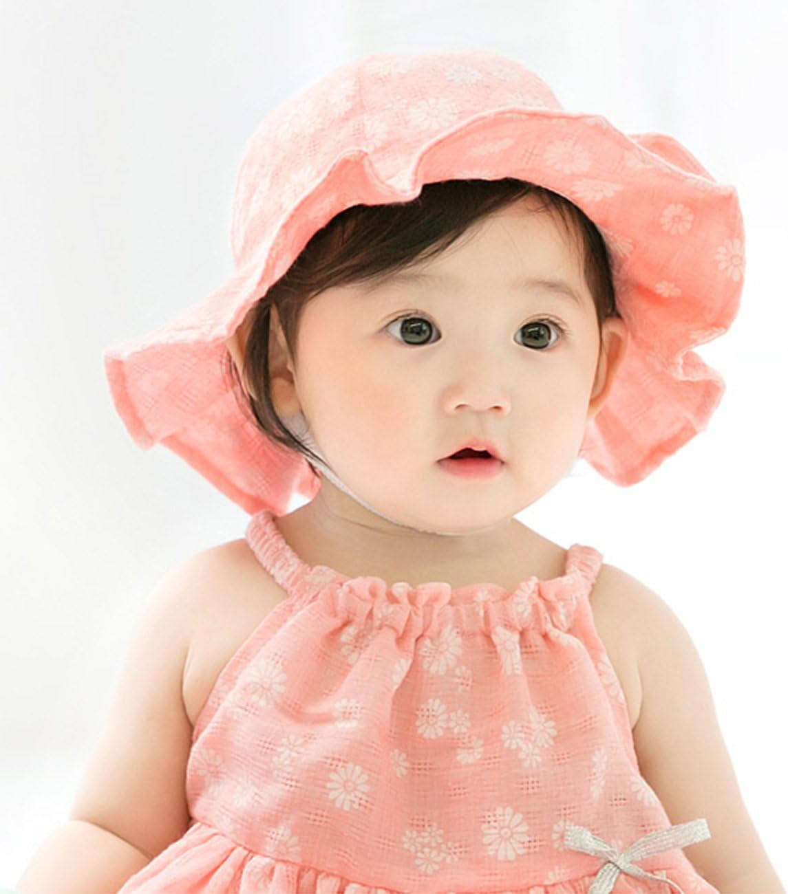 floppy hat baby girl