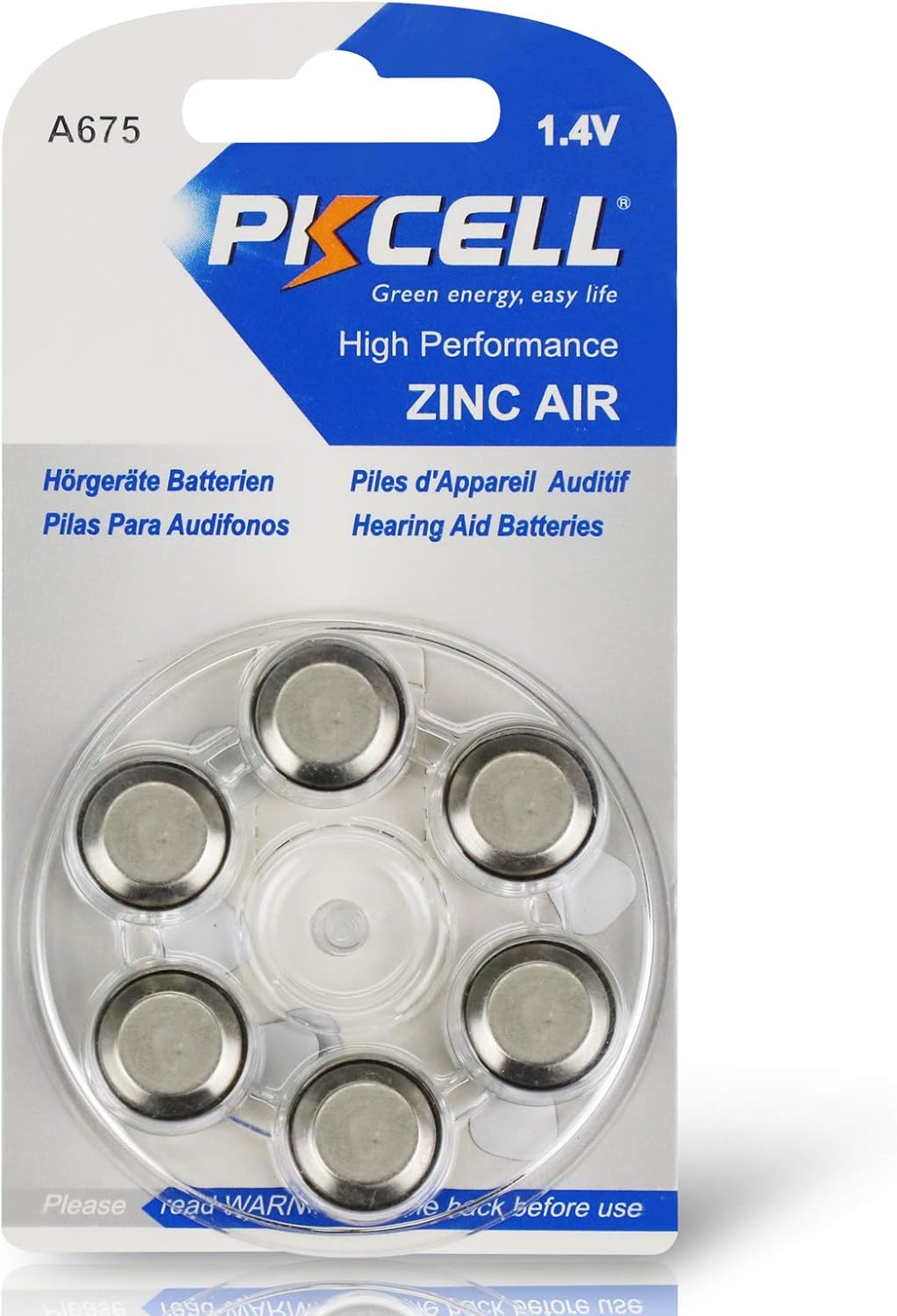 1 4v Zinc Air Hearing Aid Batteries A675 675a Za675 675 Pr44 Hearing Aid Battery Ear Care For Bte Hearing Aids Pack Of 6 Amazon Co Uk Electronics Photo