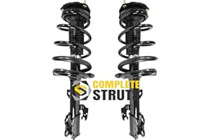 COMPLETE STRUTS Front Quick Complete Strut Assembly with Coil Springs Replacement for 2005-2010 Toyota Sienna (Pair)