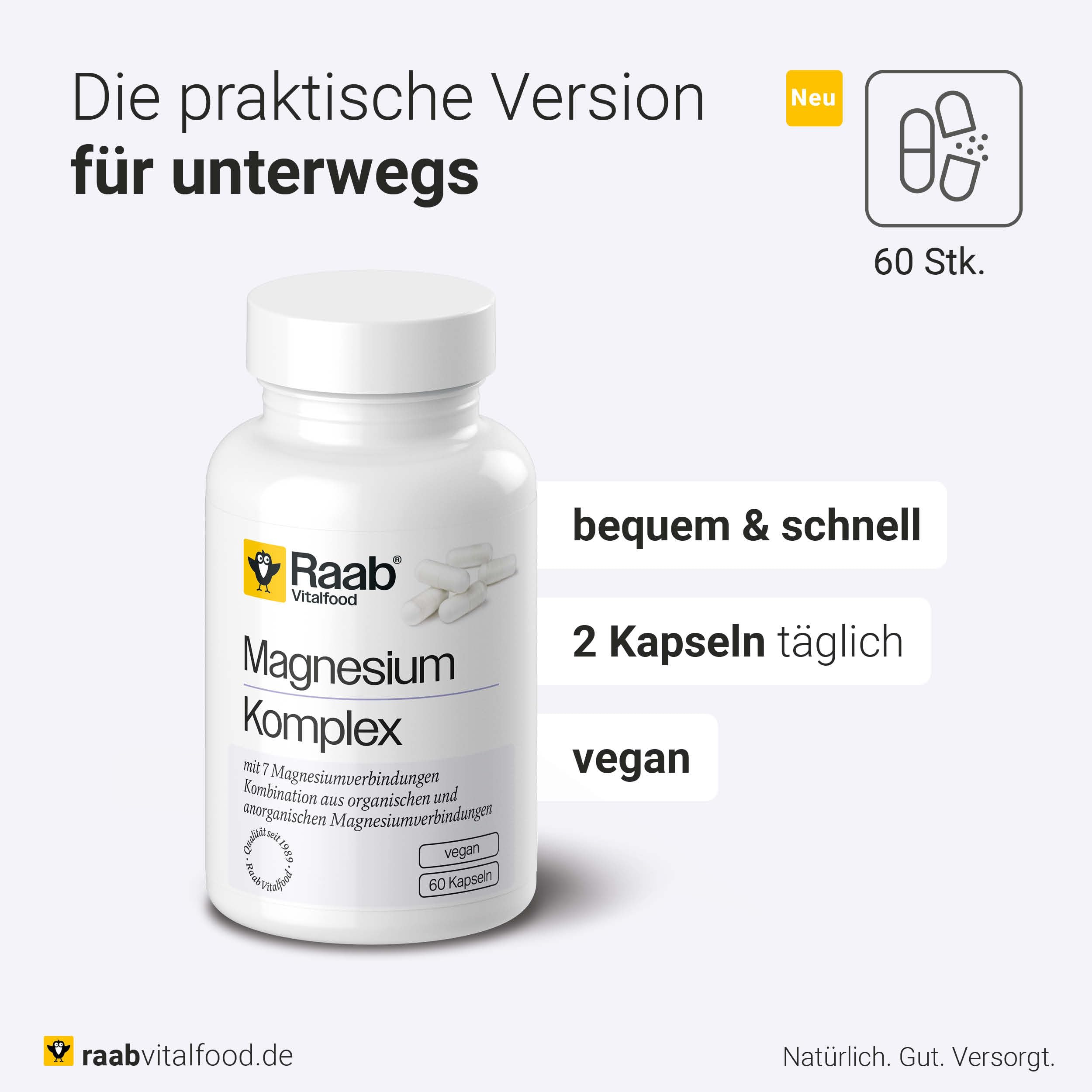 Magnesium Komplex 60 Kapseln à 937 mg 1 x 56,20 g 6