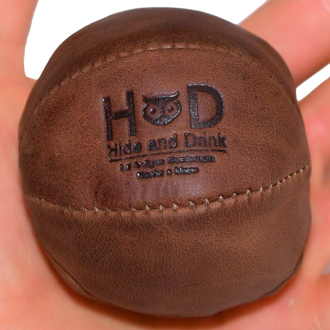 leather exercise ball