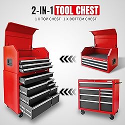 GSTANDARD 41" Modular Tool Chest & Cabinet Combo