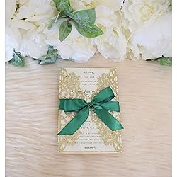 VATIN Double Face Emerald Green Satin Ribbon