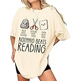 Nothing Beats Reading Books Shirts - Read More Book Tee - 100 Days of School Shirt - Read Across America Shirt