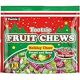 Tootsie Roll Fruit Chews Sweet and Sour Holiday Cheer 12 oz. Bag