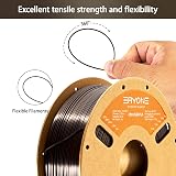 ERYONE Ultra Silk PLA Filament 1.75mm 1kg Dark Gold Silky Glossy view 4