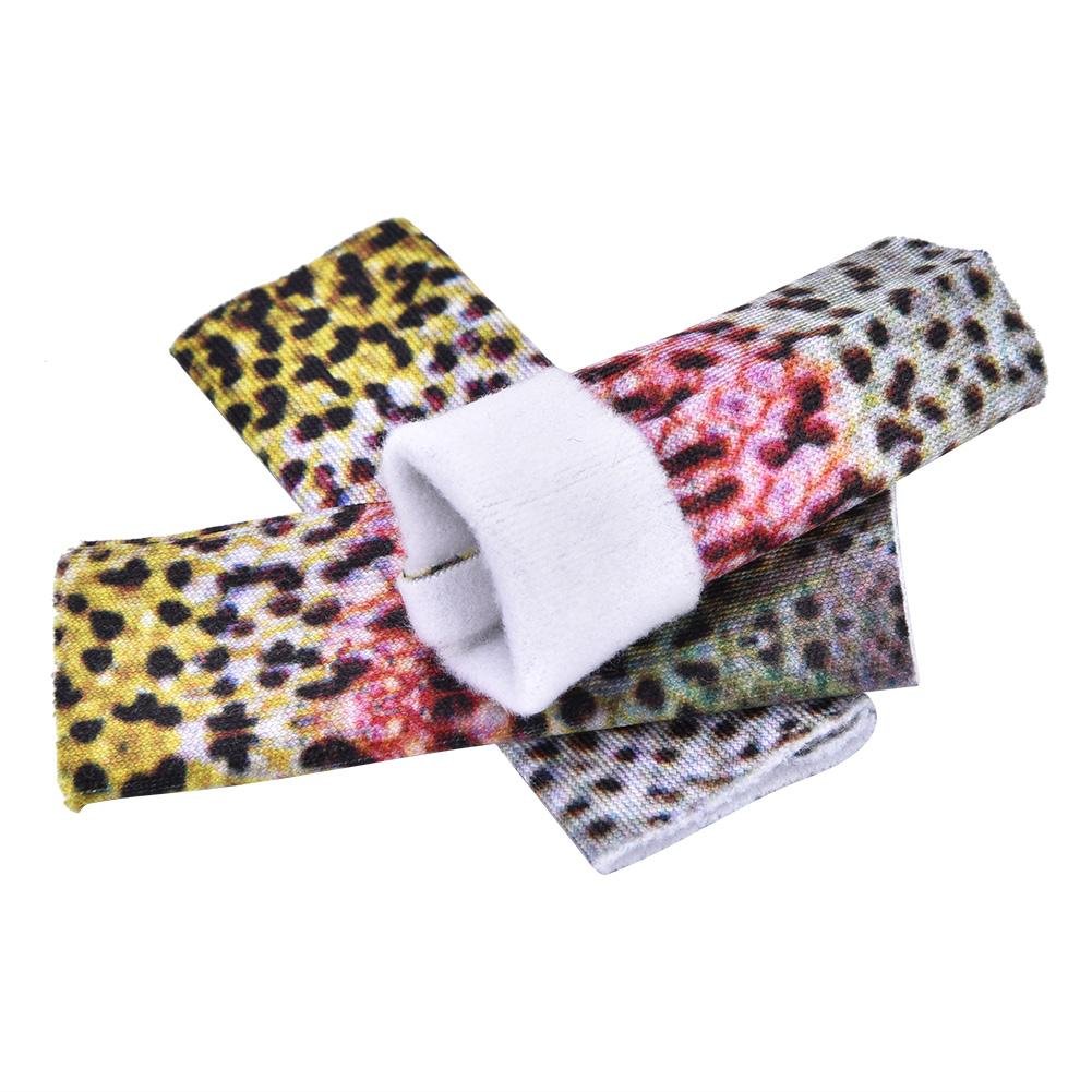 Fly Fishing Finger Protector Finger Skin Protection, 3pcs Finger Skin Protective Cover Fly Fishing Line Strip Guards Protective Stall Hand Guard Gear Tool