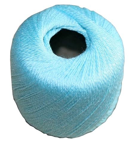 Stopftwist Stopfgarn Baumwolle 8-fach mercerisiert 20 m türkis blau (0877)