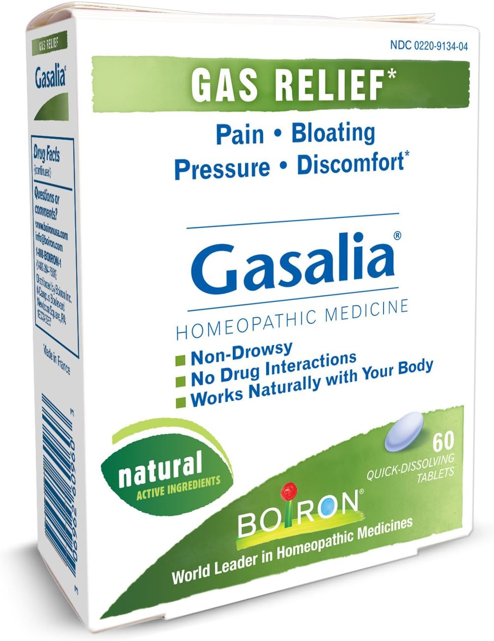 Gasalia Homeopathic Medicine for Gas Relief (60 Tablets): Health & Personal Care