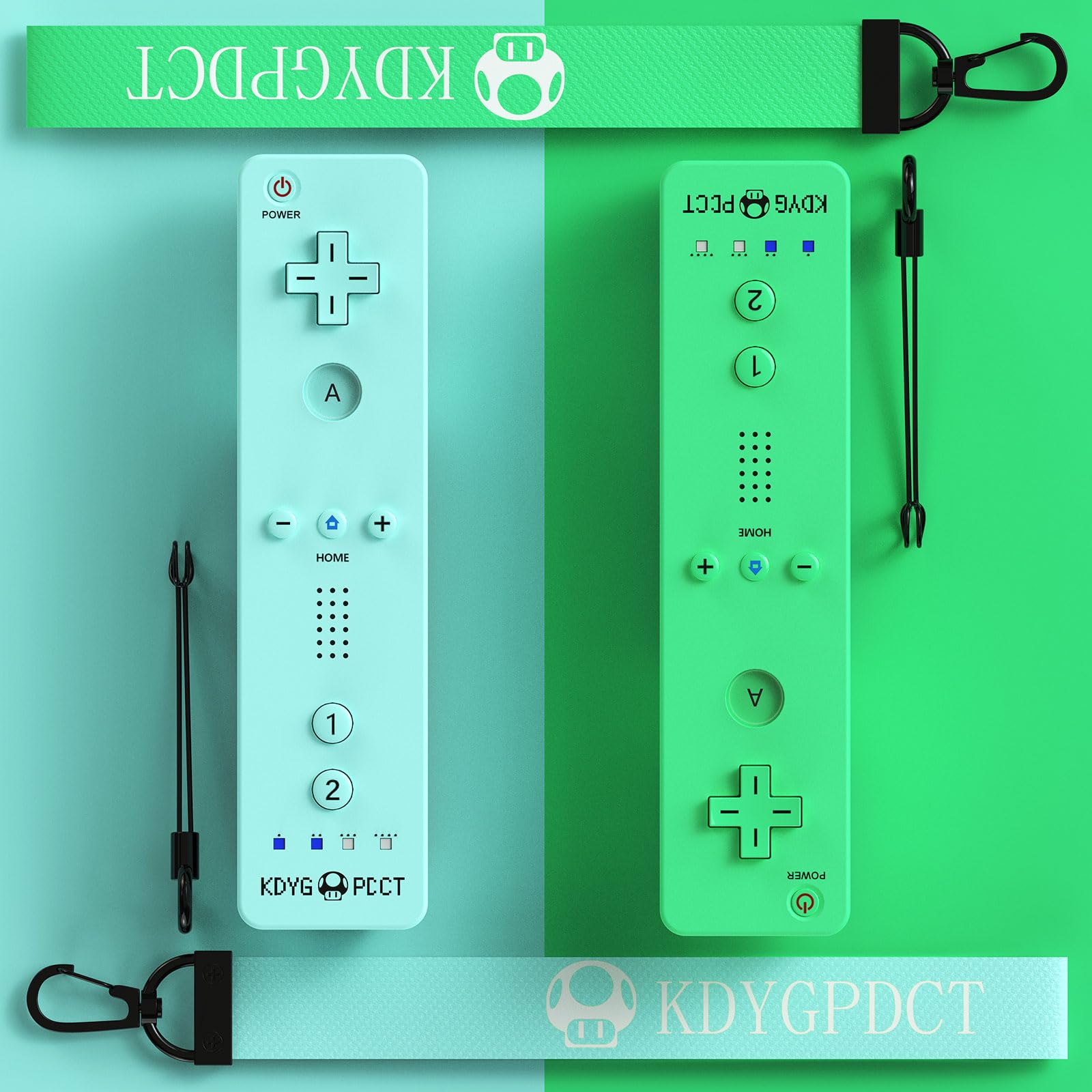 KDYGPDCT Wii Controller 2 Pack,Wii Game Wireless