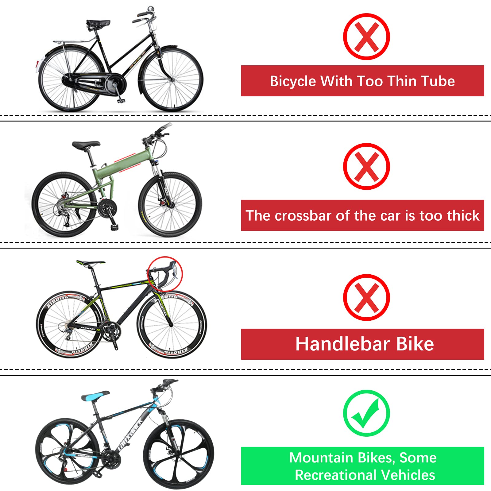 INNOLIFE Child Bike Seat, Kids Bicycle Seat Front Mounted Child Bike Carrier with Handrail & Foldable Pedals for 3-6 Years Children, Kids,Toddlers