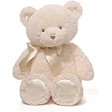 Baby GUND My First Teddy Bear Stuffed Animal Plush, Cream, 15"