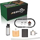 Yezoauto Fuel Pump for Harley-Davidson Touring Electra Glide Classic/Ultra Classic/Touring Road Glide/CVO/Road King/Classic 2000-2001 & CVO Fat Boy Softail 2003-2007 Replaces 61342-00A