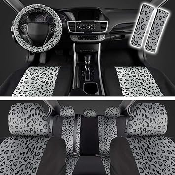 leopard print seat covers