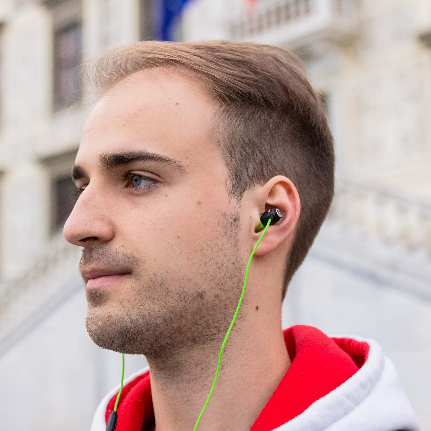 Ludos CLAMOR Wired Earbuds in-Ear Headphones, 5 Years Warranty, Earphones with Microphone, Noise Isolating Ear Buds - Image 5