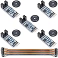 DAOKI 5Pcs Speed Measuring Sensor LM393 Speed Measuring Module Tacho ...