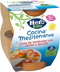 Hero Baby Cocina Mediterránea Cena Potito de Verduras con ...