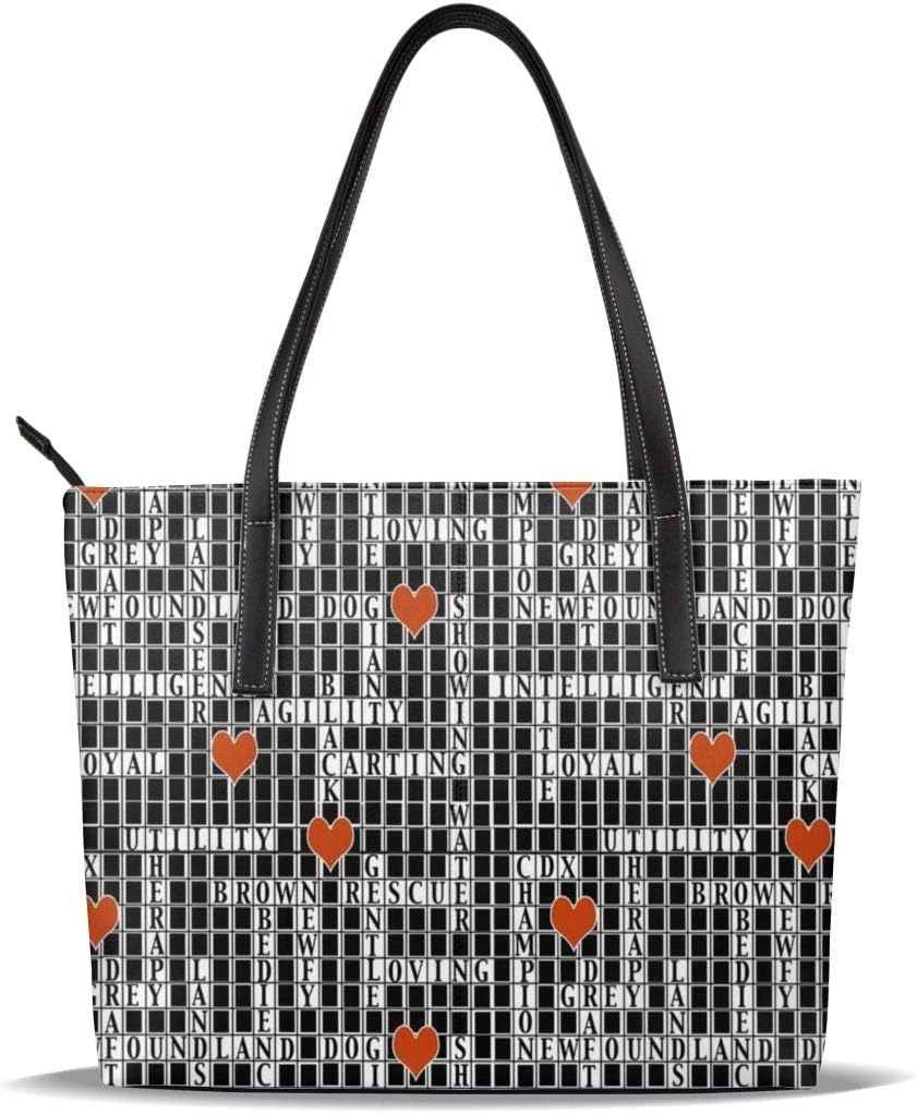 Amazon.com: M009USFA Crossword Puzzles Tote Handbag Daily Bag Beach