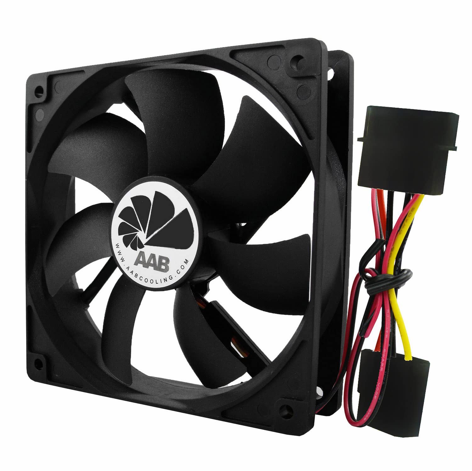 AABCOOLING Fan 12 - Economy Series 120mm Case Fan, Quiet CPU Cooling, PC, Computer, Silent Case, 25 dB(A), 68 CFM, 2000 RPM