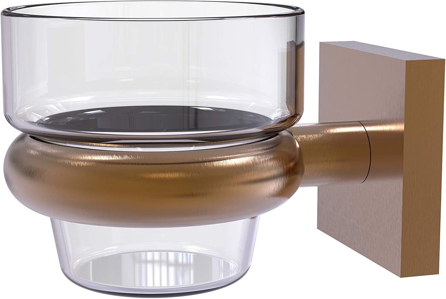 Allied Brass MT-64 Montero Collection Wall Mounted Votive Candle Holder, Brushed Bronze: Home Improvement