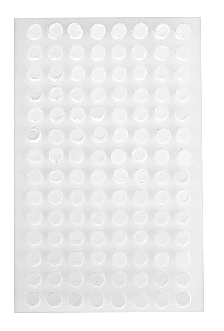 Rayher Hobby 7981400 Klettverschluss, Durchmesser 6 mm, SB-Beutel 112 Stück