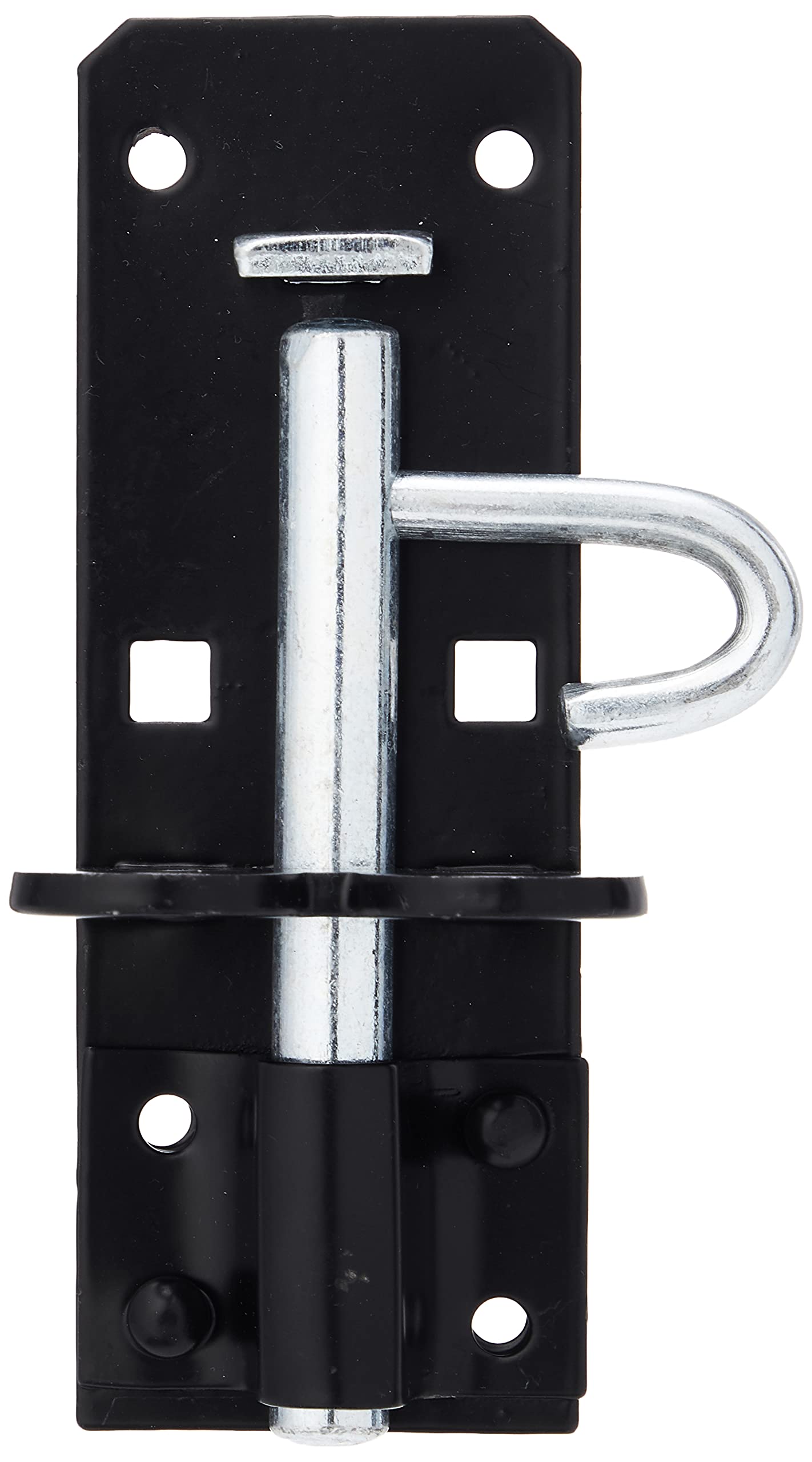 Merriway BH01736 Type 2A Heavy Duty Brenton Bolt Padbolt, 100mm (4 inch) - Black
