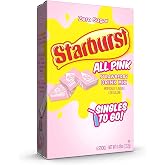 Starburst Singles To Go Zero Sugar Drink Mix, Strawberry, 6 CT Per Box (Pack of 1)