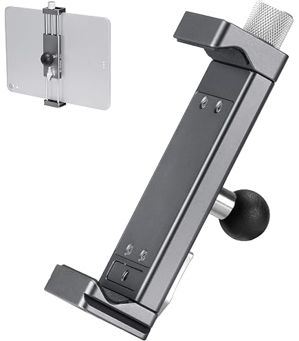 Soporte Para Tablet De Coche Universal - Gira 360°, Compatible Con RAM Mount, Ideal Para IPad Y Tablets De 8.8 A 12.9 Pulgadas