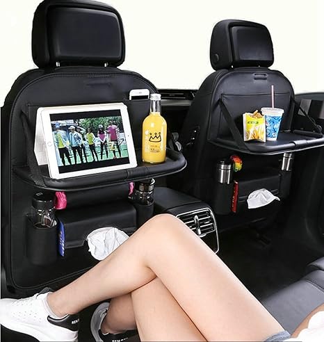 Amazon 多機能自動車の背もたれ収納袋 シートバックポケット 車用 収納ポケット 後部座席 収納バッグ 車 小物 収納袋 多機能 取り付け簡単 レザー製 車 バイク 車 バイク