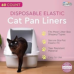 Alfapet Elastic Cat Litter Box Liners - Extra Giant