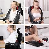 iKristin Neck Massager 3D Kneading Shiatsu with Heat Gray view 4