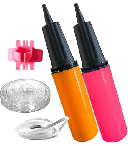 Pompa Manuale Qualatex Professionale - Gonfiatore Per Palloncini Grande Capacità - Foto 5