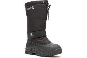 Kamik Greenbay 4 Men's Winter Boot - Insulated Snow Footwear - Waterproof Boots for Men - All-Terrain Winter Shoes