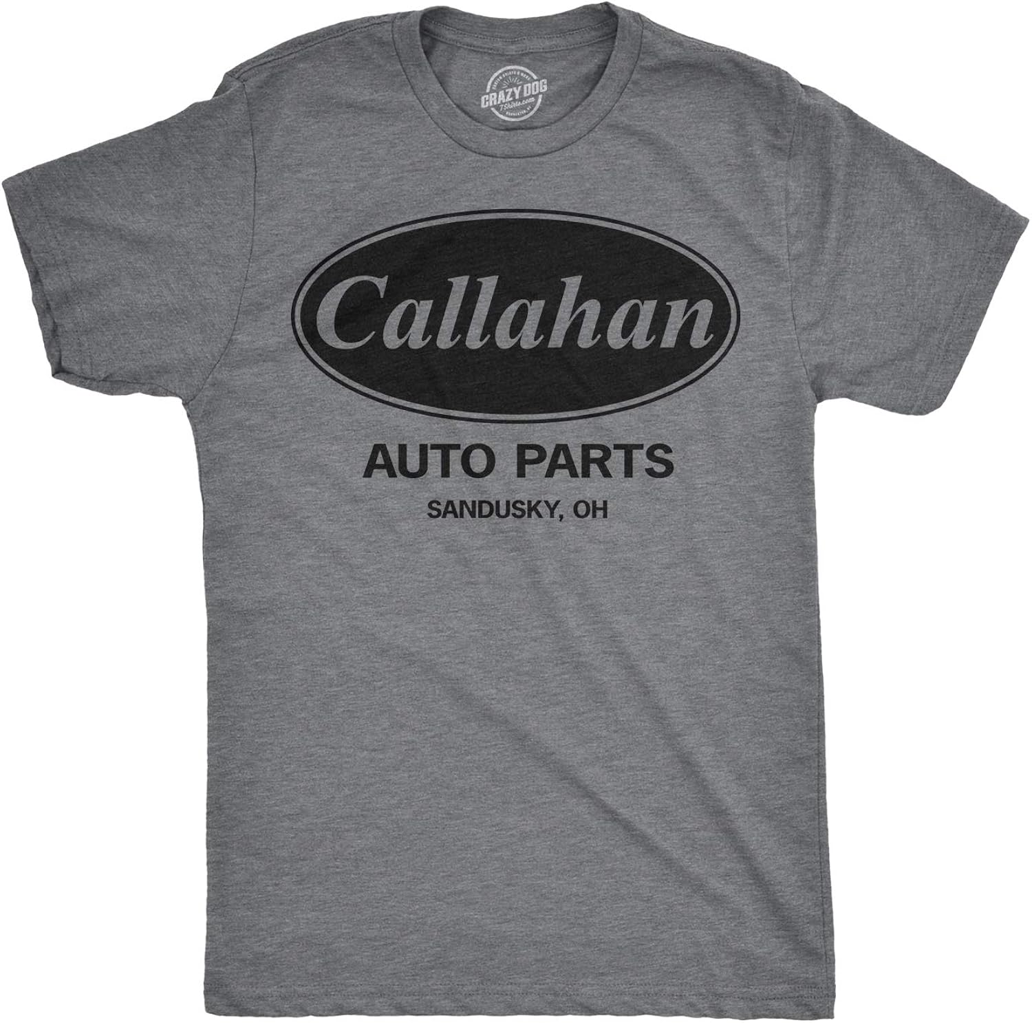 Mens Callahan Auto T Shirt Funny Shirts Cool Humor Graphic Saying Sarcasm Tee | 