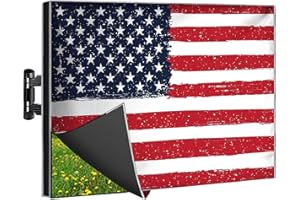 GARNETICS Outdoor TV Cover 55 Inch Weatherproof and Waterproof | TV Cover for Outside 55 | Outdoor TV Enclosure | Smart Shield TV Screen Protector for Outside TV | TV Display Protectors