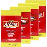 Café Aroma Espresso Capsules, Espresso Pods, Compatible With Nespresso Original Machines, Authentic Cuban Style Coffee, 4 Pack (40 Count)