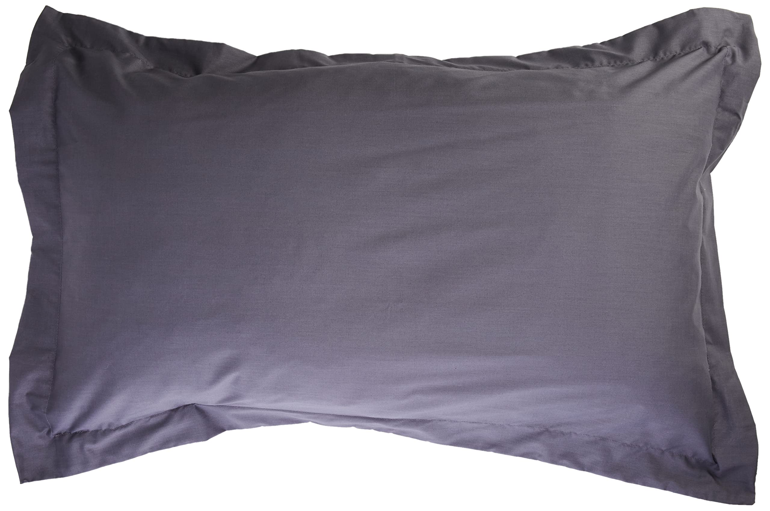 Helena Springfield 50/50 Polycotton Charcoal Pillowcase/s Oxford - Single 74 x 48 + 5 cm Trim (1)