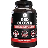 PURE ORIGINAL INGREDIENTS Red Clover (365 Capsules) No Magnesium Or Rice Fillers, Always Pure, Lab Verified
