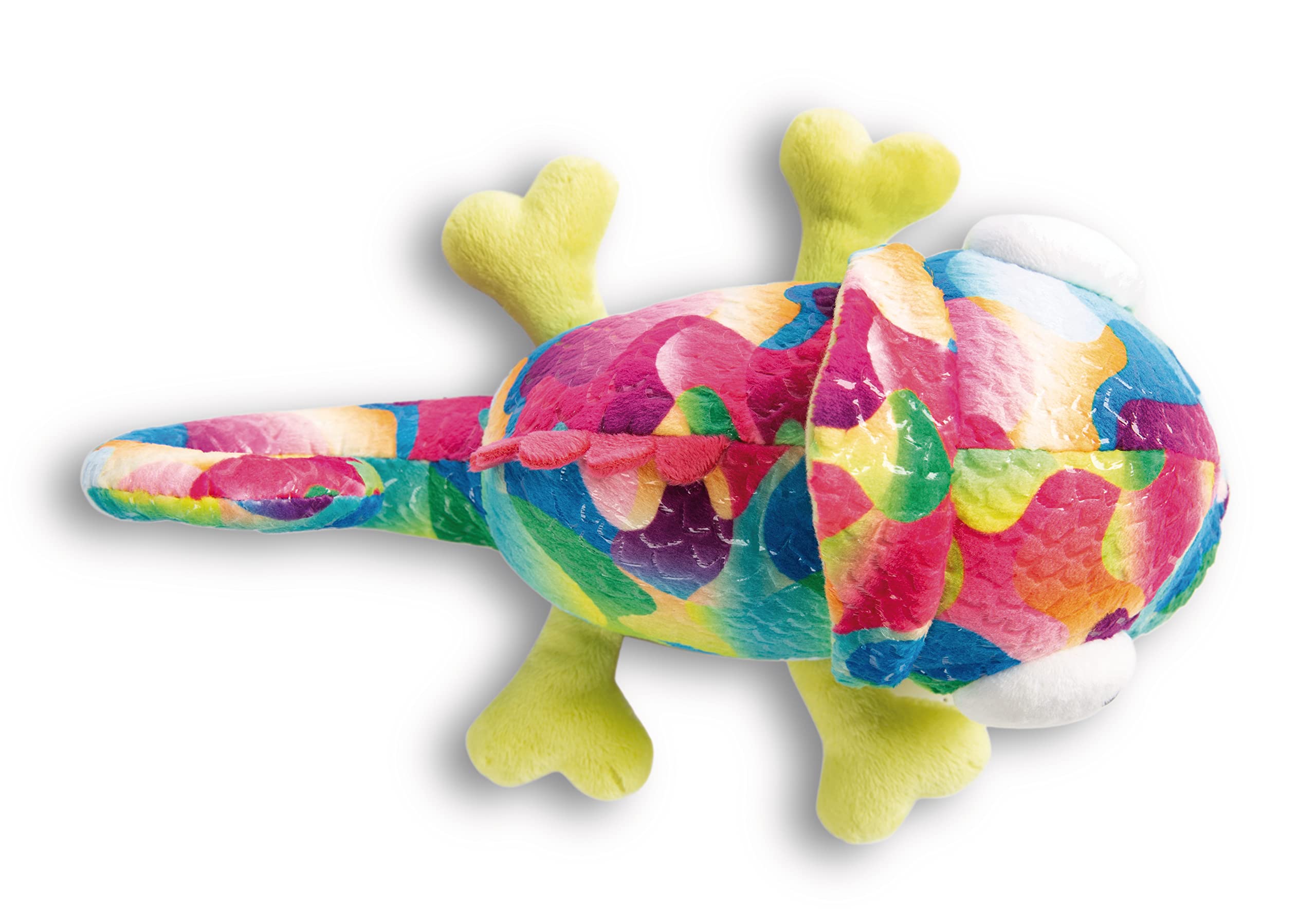 NICI Kuscheltier Chamäleon Candymon 18 cm – Stofftier aus weichem Plüsch, schillerndes Plüschtier zum Kuscheln und Spielen, für Kinder & Erwachsene, 48955, tolle Geschenkidee, bunt 5