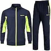 Rdruko Men's Tracksuit Sweatsuits 2 Piece Set Athletic Jogging Gym Activewear Sweat Track Suits Sets