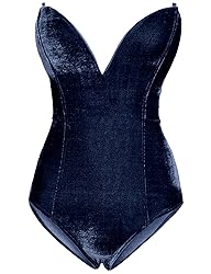 AiMiNa Anime Womens Bunny Girl Costume One Piece